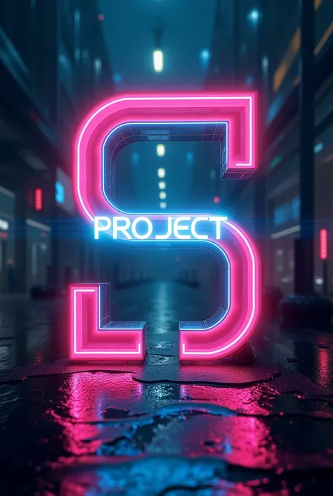 A picture of Project S it must have the word. “ Project S” in it and it must have neon lights around it