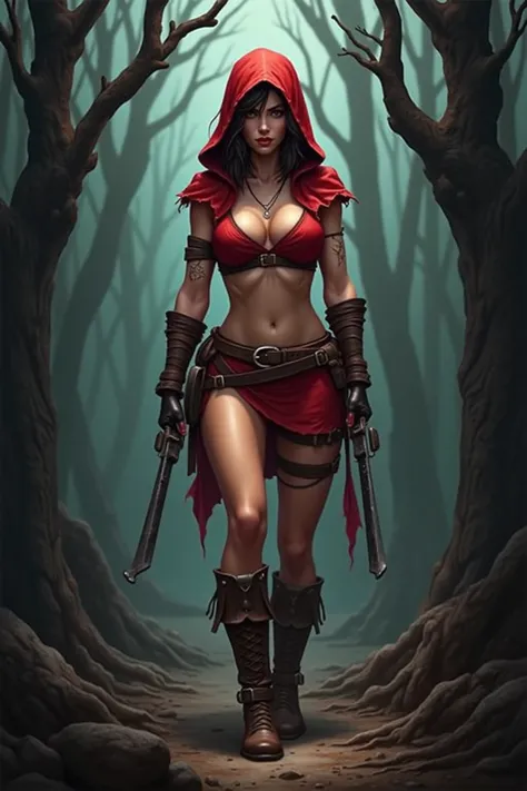 Red Riding Hood grew up to become a sexy badass werewolf hunter