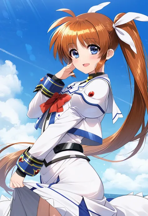 takamachi nanoha, takamachi nanoha,best quality ( best quality )、(Nonsense)、( very detailed)、( very beautiful way to hold ) information best quality 、 Ultra-fine、Most HD、 very detailed、masterpiece、 best quality 、{{ beautiful face and attention to detail}}、...