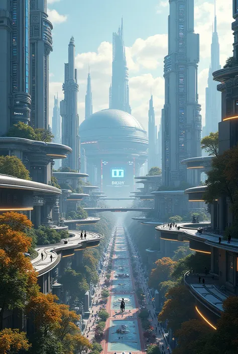 Futuristic city 