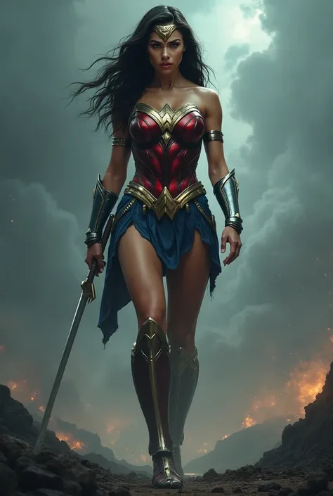 Cruel Giantess Wonder Woman gal Gadot 