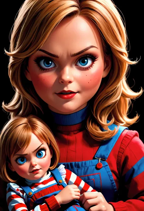 Annabelle VS Chucky VS Freddy Krueger movie poster 