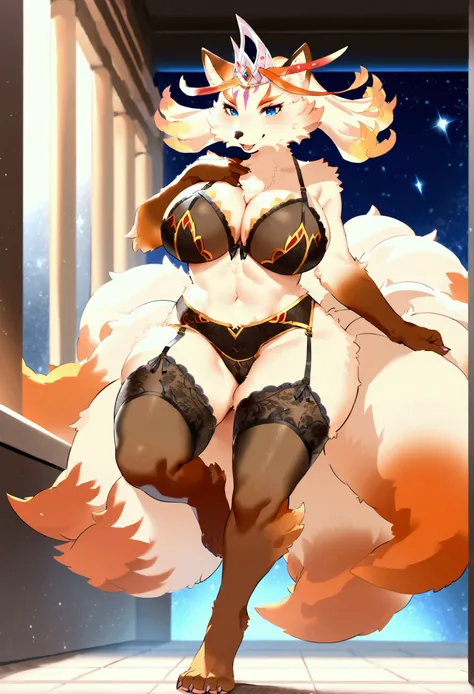 (top quality, best quality, Bogexboog, High-quality illustrations, masterpiece, perfect artwork, cinematic light and shading, 16k, 1080p, uploaded on e621)(kemono, furry, anthro, alone), 1 mature female, 1 milf, (very detailed body, face, tail, arms, hands...