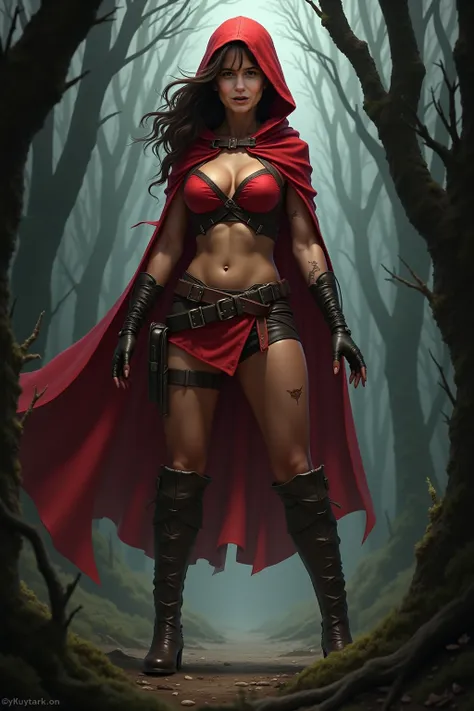 Red Riding Hood grew up to become a sexy badass werewolf hunter