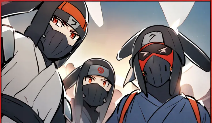 A ninja team in town