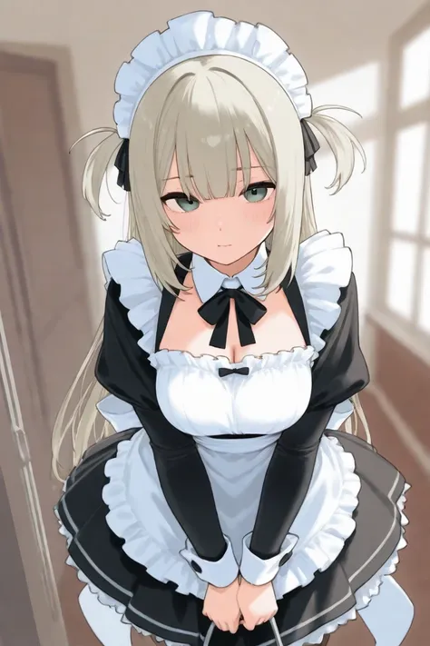 A shark girl maid