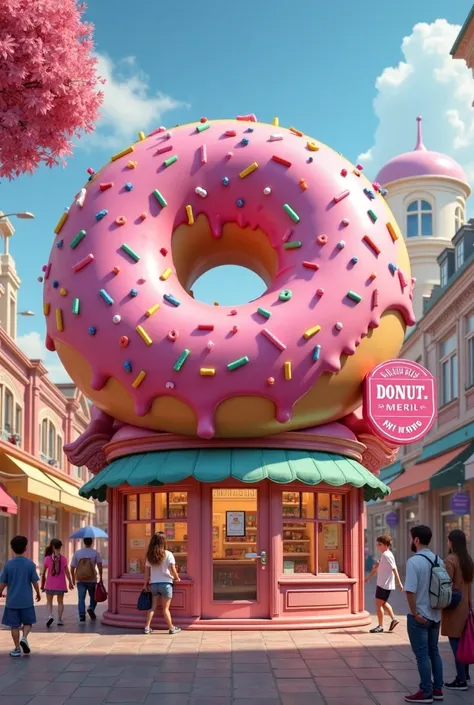 A donut house