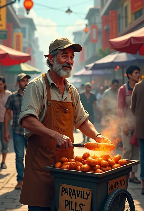 মেছি আলু বিকরি করতেছে