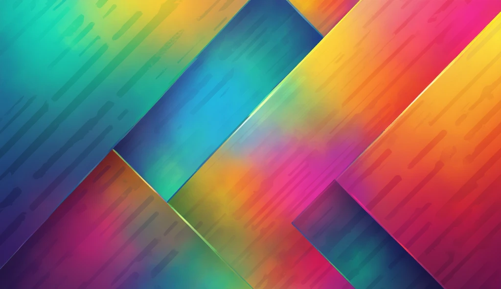 Gradient colorful geometric pattern background