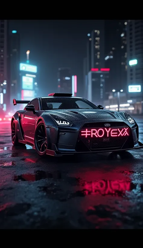 Create a super nice image with the name "#roycexx"
