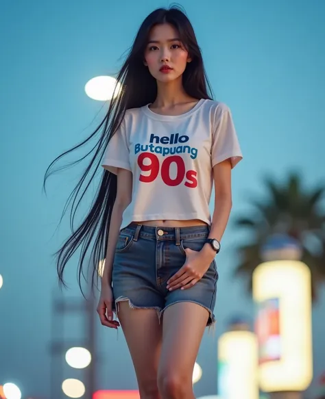 . A 45-megapixel 8K 3D portrait shot with the highest quality cameras. Canon and Fuji cameras use the highest quality and most modern film, very realistic images and colors. Asian models. Korean girl makeup Very delicate eyes Glossy Portland skin Glossy ti...