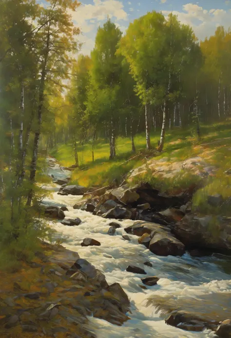 Russian Human Realism, landscape, and Painting.