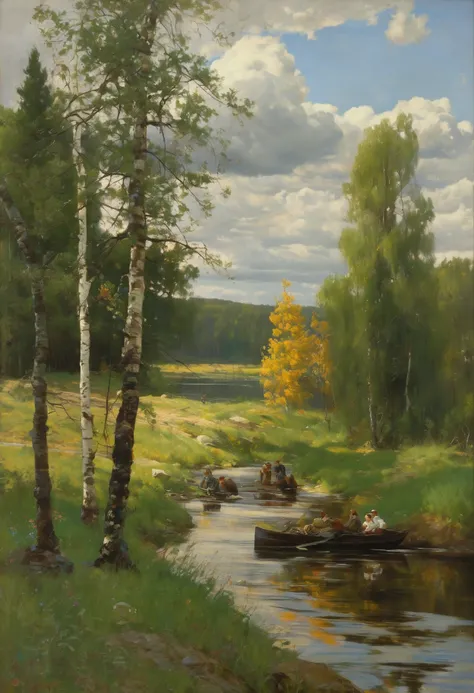 Russian Human Realism, landscape, and Painting.