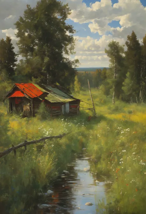 Russian Human Realism, landscape, and Painting.