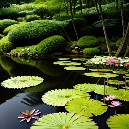  white flowers blooming on the leaves , 睡lotusの葉, Nymphaea, 睡lotus, 睡lotusの葉s, lying on 睡lotusの葉, water睡lotusの葉s, waterlily mecha Nymphaea, 精力的なAquatic plants, 睡lotusの池, Aquatic plants, green 睡lotusの葉s,   floats in a powerful zen state , lotus, Lily flower