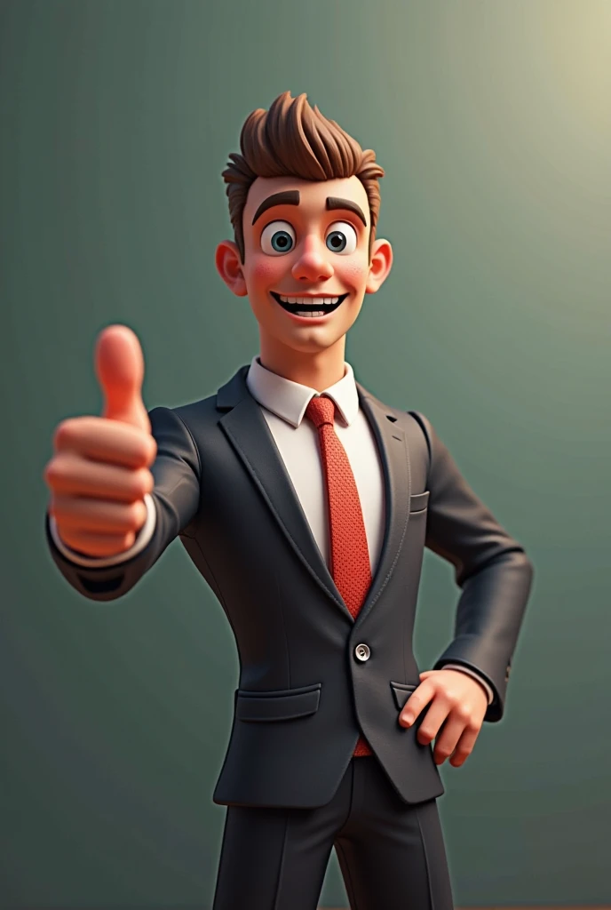 there is a sign with a man in a suit and tie giving a thumbs up, a screenshot by Ronald Rae, reddit contest winner, rasquache, order now, 🚀🚀🚀, for hire 3d artist, trending on fiverr, 🔥 😎 🕹️ 👀 :2, rj palmer, 🎀 🪓 🧚, closeup!!!!!!