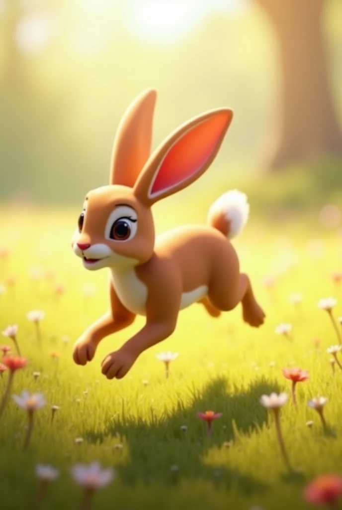 running rabbit