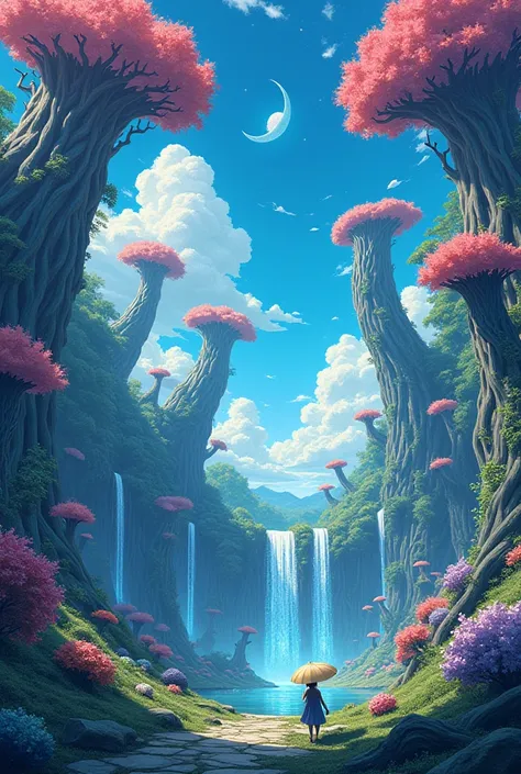 Strange Nature Scenery Anime