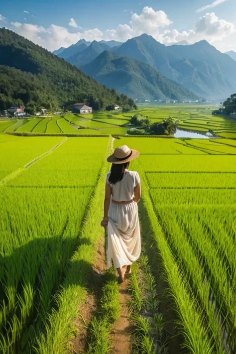 Rice field