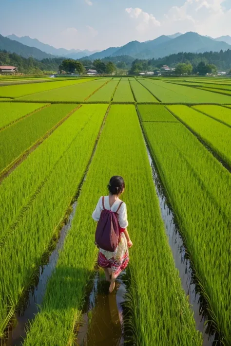 Rice field