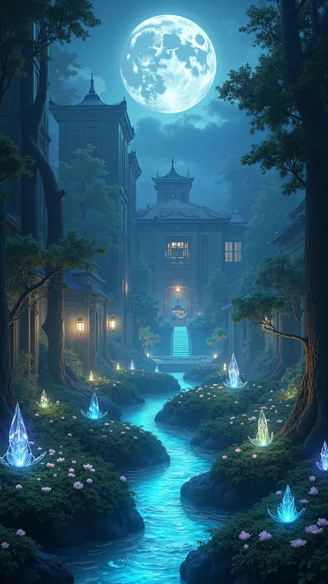 Garden of the Abyss :  Mysterious garden located inside Nikusara's temple, dark ,  Luminescent plants that only bloom under moonlight .  Rumor has it that the flowers here have medicinal benefits , but、 that only grows under the shadow of a temple ,  stren...