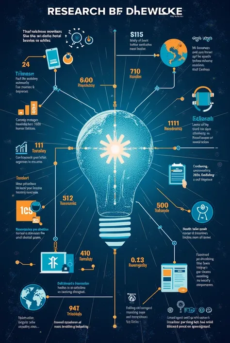 Digital poster that is visually appealing and informative that highlights the significance of research in solving real life problems, improving decision making and advising knowledge everyday. Content technology, health, education pls don't write text