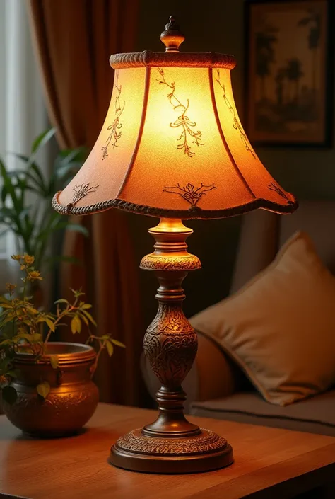 A beautiful lamp