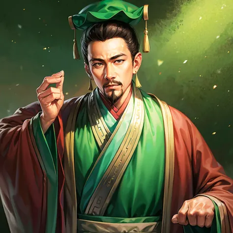 (4k, best quality, highres:1.1), (masterpiece:1.1), man, Chinese male, detailed eyes, looking at viewer, (Chen Daoming:1.6), facial_hair, hanfu, 1boy, beard, male_focus, mustache, chinese_clothes, old, solo, old_man, wide_sleeves, own_hands_together, long_...