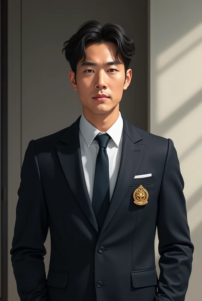 jeon wonwoo lawyer with Korean lawyer badge