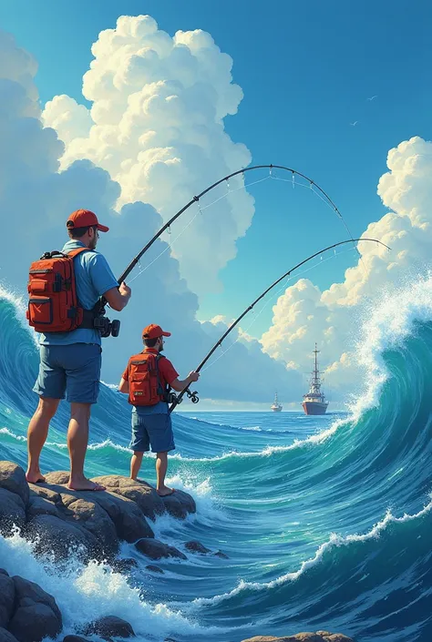 ✨GREAT THEME NAUTICA FEST 2025 ✨

_*From Waves to Shores : The Beauty of Fisher Men's Journey*_
 Brings the element of fishing as it relates to PSP and draws the beauty behind the world of fishing and fishing. 

make this related design