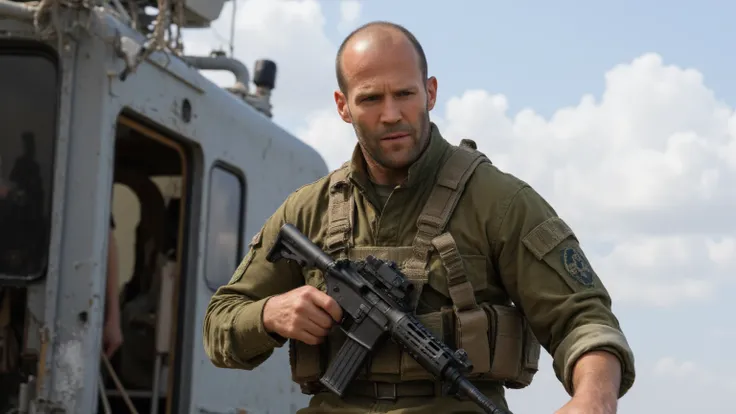 On the brink of a global catastrophe, two nations collide in a brutal conflict. An elite American task force, led by a war hero (Jason Statham), is sent deep into Iran on a top-secret mission. Wearing the iconic American military uniform, Statham embodies ...