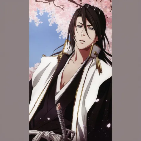 Personagem de Bleach Byakuya kuchiki 