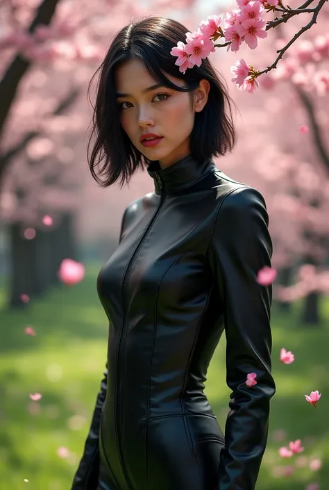 1 Black Leather Jean Girl from Sakura Fubuki