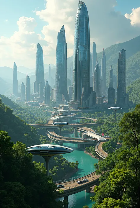 Congo modernized future city 