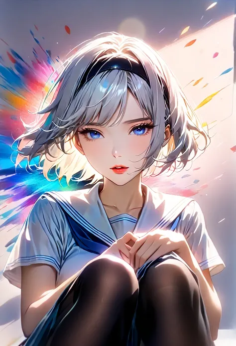 {(masterpiece,best quality, 16K portrait, UHD, extremely detailed the work, detailed beautiful face and eyes and skin and hair)} 
BREAK {(contour-emphasis:1),(rough sketch:0.8),(very beautiful artwork)} 
BREAK {(1 YoRha-woman-Type), (pale-off-white colored...