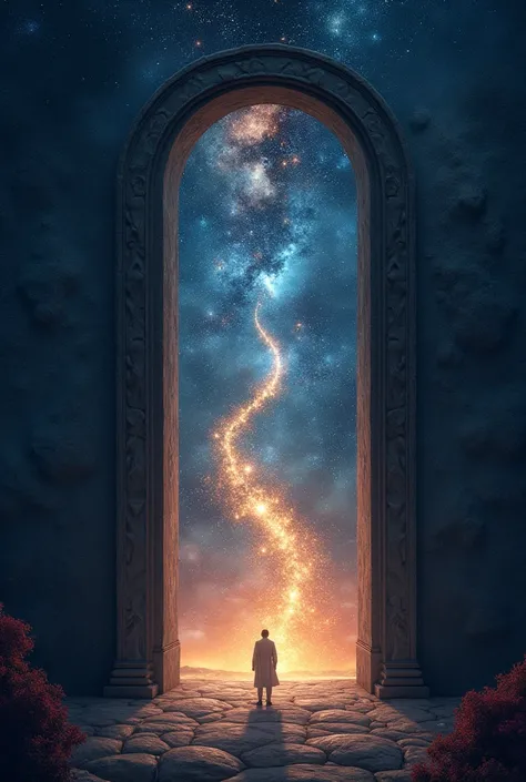  the world beyond the door, universe, Stars arc at high speed