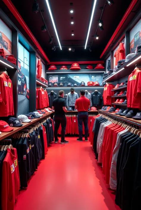 F1 caps and jackets store