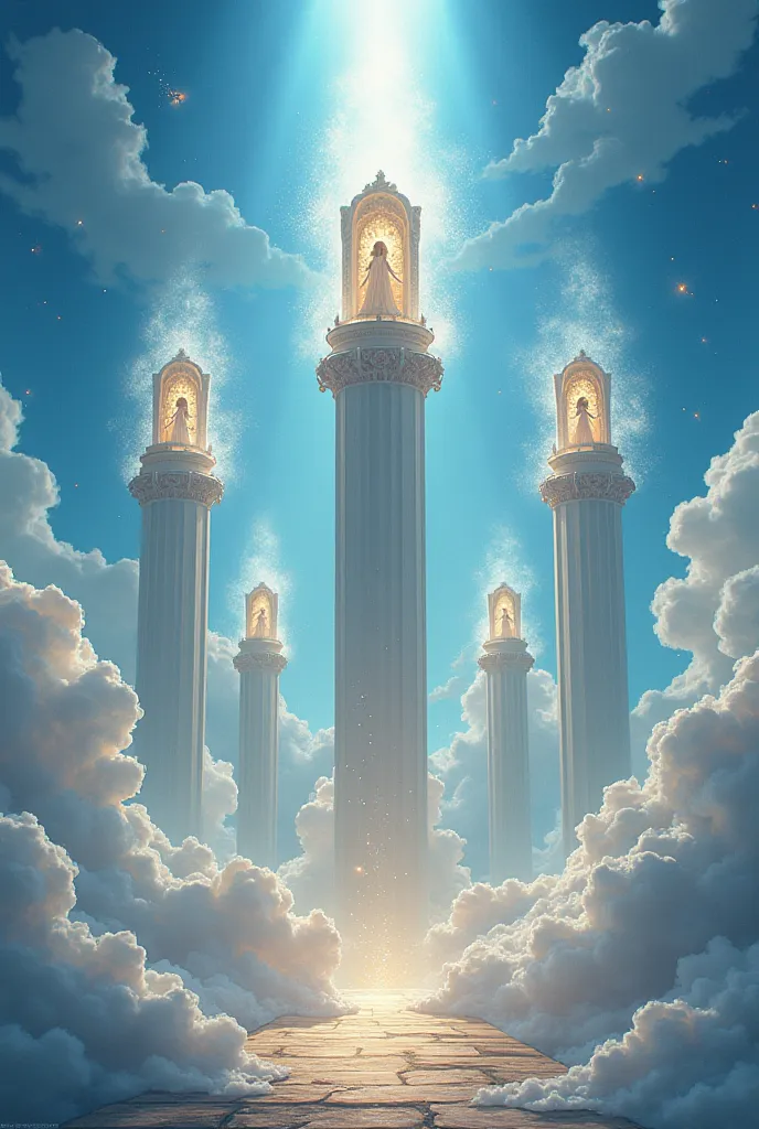 Image of the sky, With Thrones and Angels