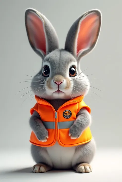 Rabbit with SPD vest 