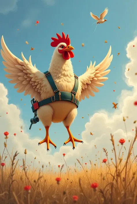 Once upon a time, there was a chicken named Cluckles who had a big problem: he was terrified of flying. Now, most chickens wouldn’t care about this at all, but Cluckles lived on a farm with a very ambitious goat named Gary, who had dreams of becoming the f...