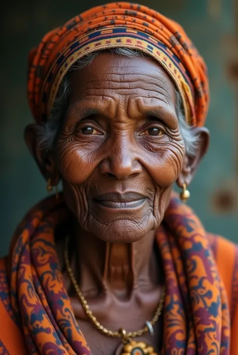 Old Nigeria woman picture 