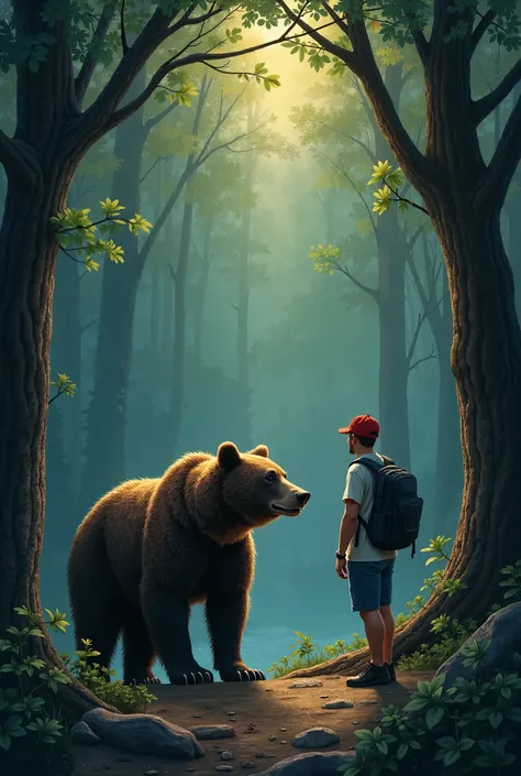 
Conversation with Gemini
Two friends and a bear


Two Friends and a Bear: A Tale of Friendship and Self-Preservation
Once upon a time, in a dense, dark forest, two friends named Alex and Ben were hiking. They had promised to stick together, no matter what...