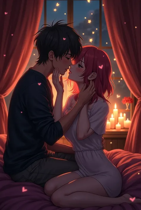 anime sex kissing room e