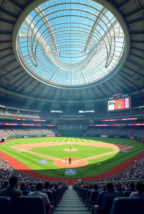 Indoor hall for baseball