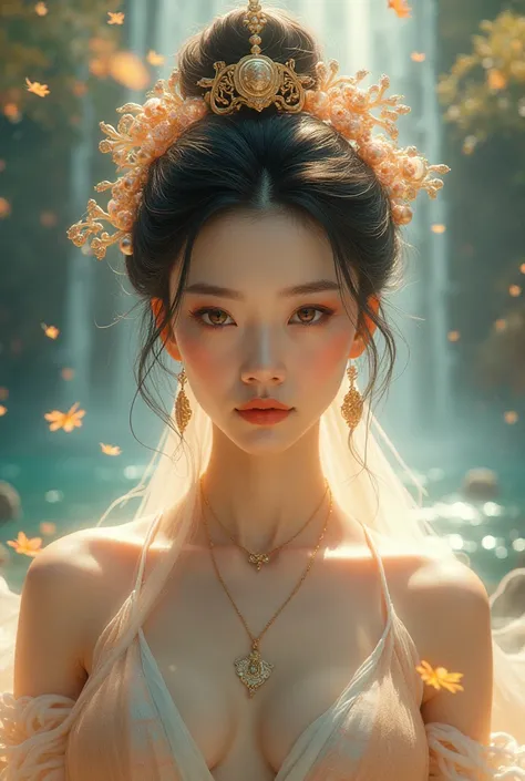 Hot and beautiful chinese goddess