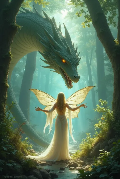 Dragon fairy which means a fairy that is her ability is to summon a dragon