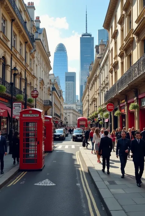 ((instagram story)) An image of the streets of London