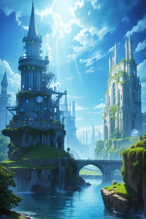 Water kingdom, new world unknown to mankind, science fantasy, best image quality