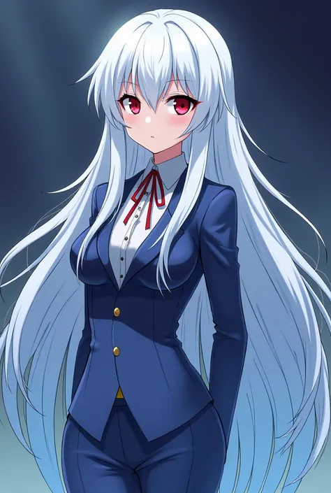 name:  Paola Nakamura
gender :  female skin
Age : 18
eye color :  crimson and a white sheen
hair color:  white hair/ has blue locks and its hair reaches the waist
body :  has a good figure 
Work : mafia/multimillonaria/ model singer businesswoman
A /the/b ...