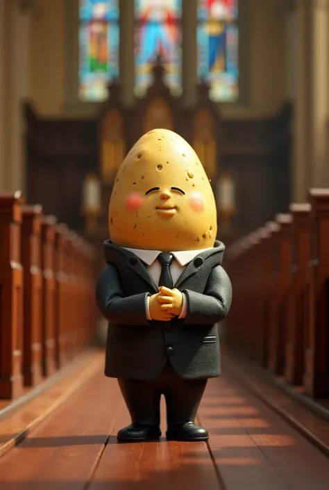 Create a potato at church